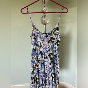 Blue Tye-dye Free People Slip 🧜🏿‍♀️